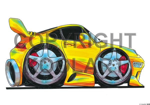 Porsche 911 Yellow (SKU825)