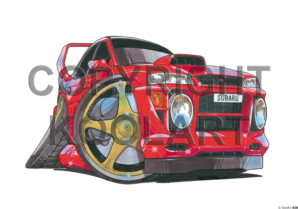 Subaru Impreza Red (SKU828)