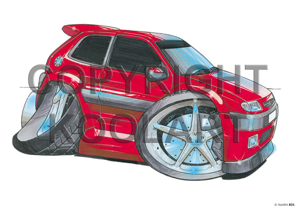 Citroen Saxo VTR Red (SKU831)