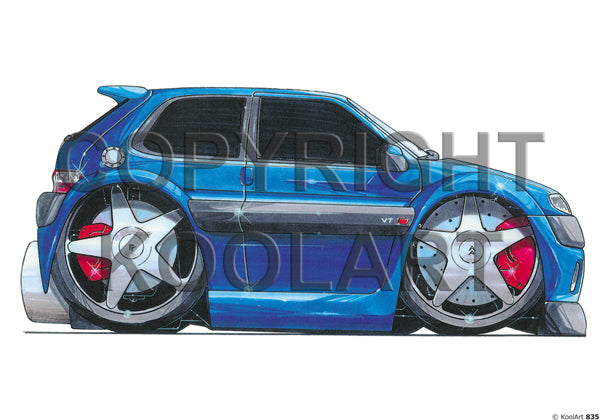 Citroen Saxo VT Blue (SKU835)