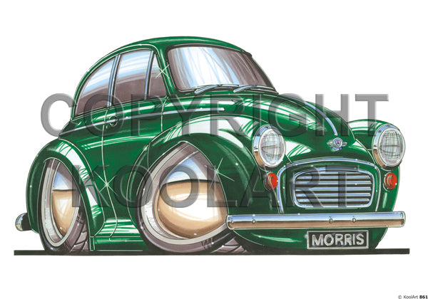 Morris Minor 1000 Green (SKU861)