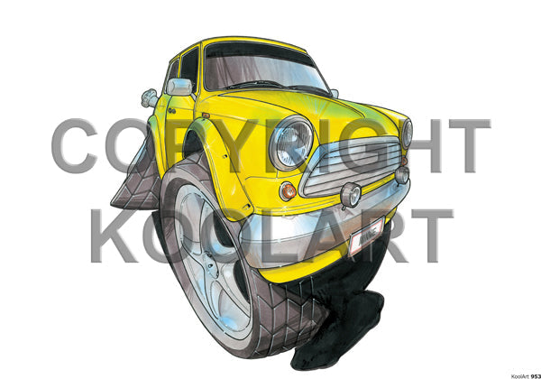 Mini Cooper Yellow (SKU953)