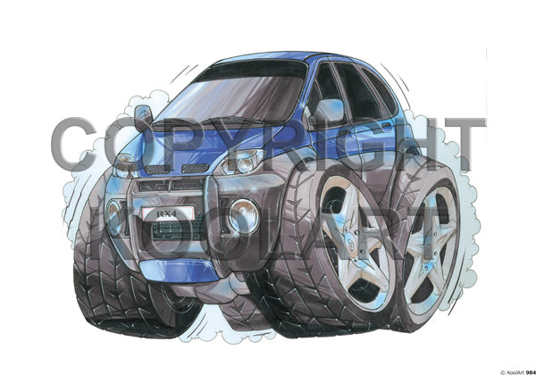 Renault Megane RX4 Blue (SKU984)