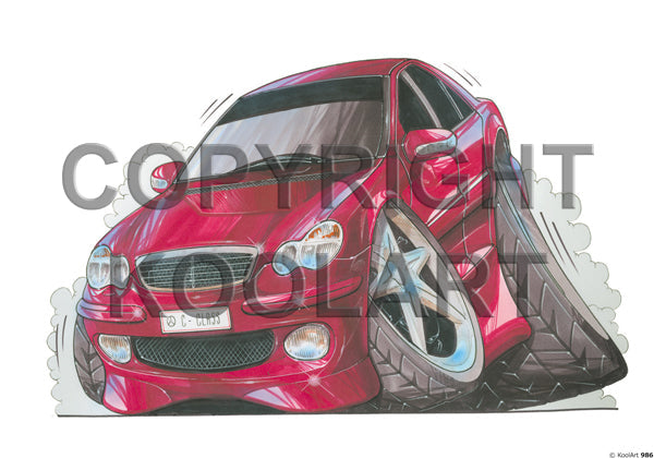 Mercedes C Class Red (SKU986)