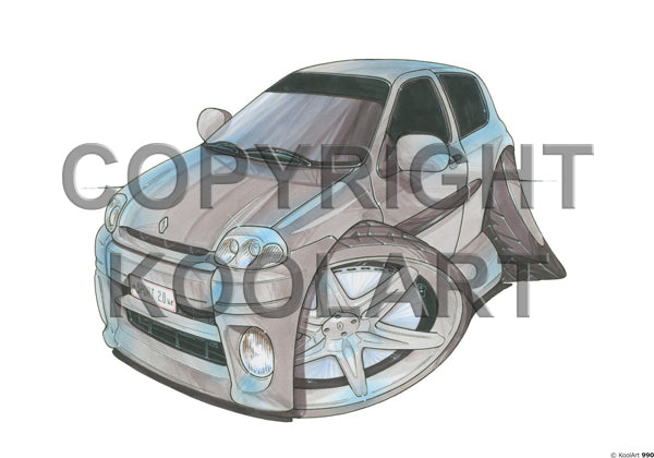 Renault Clio 2.0V Sport Silver (SKU990)