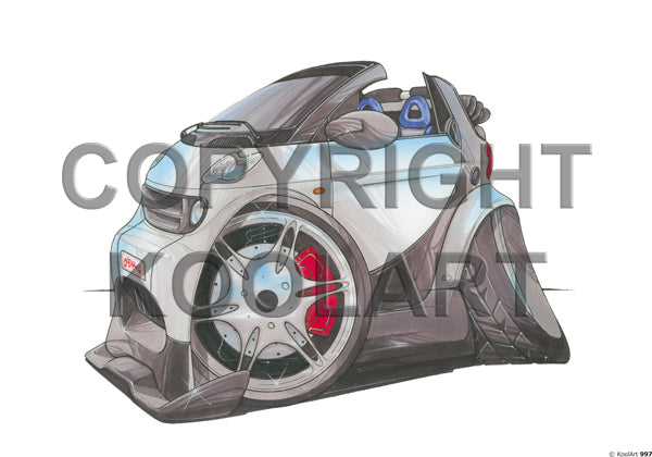 Smart Cabrio White (SKU997)