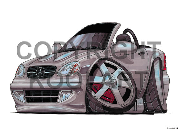 Mercedes SLK Silver (SKU14)