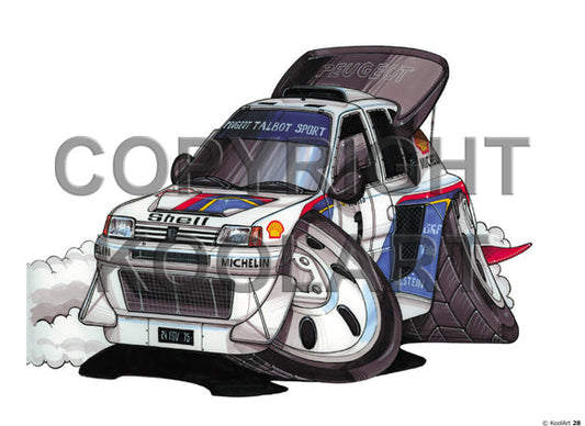 Peugeot 205 Maxi Rally Car (SKU28)