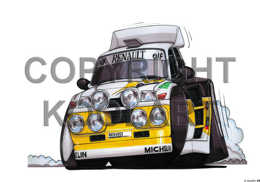 Renault 5 Supermaxi Rally Car (SKU29)