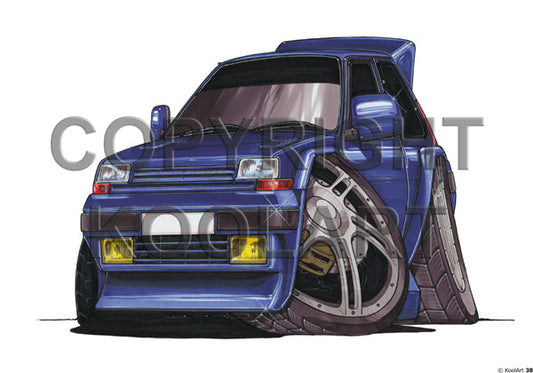 Renault 5 Turbo Blue (SKU38)