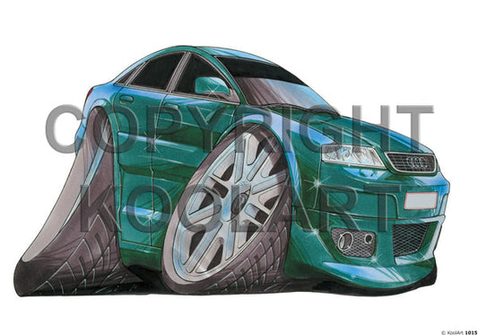 Audi A4 Green (SKU1015)