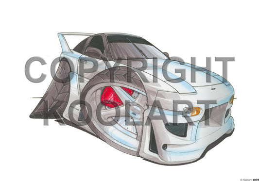 Nissan 200 Sx White (SKU1078)