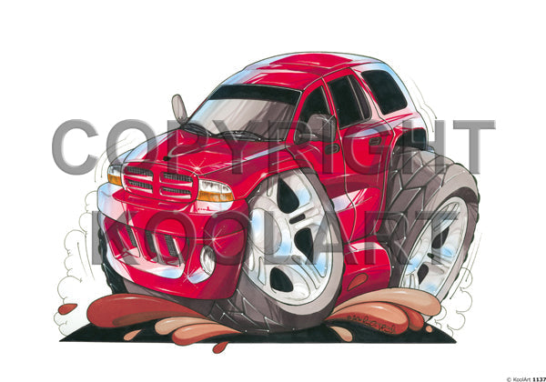 Dodge Durango Red (SKU1137)