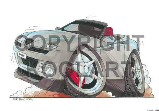 Alfa Romeo Spyder Silver (SKU1263)