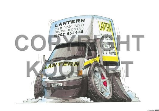 Ford Transit Recovery Van White (SKU1300)