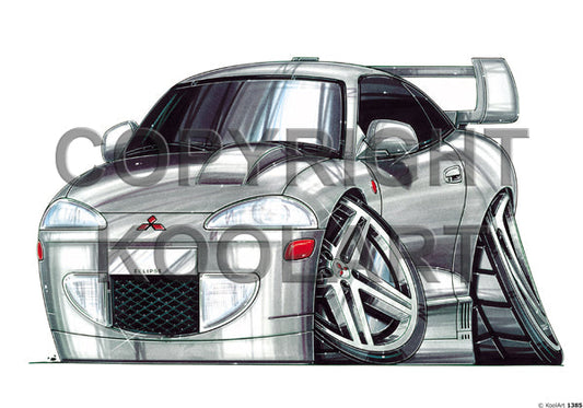 Mitsubishi Eclipse Silver (SKU1385)