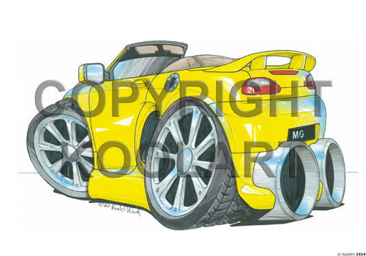 MG MGF Yellow (SKU1414)