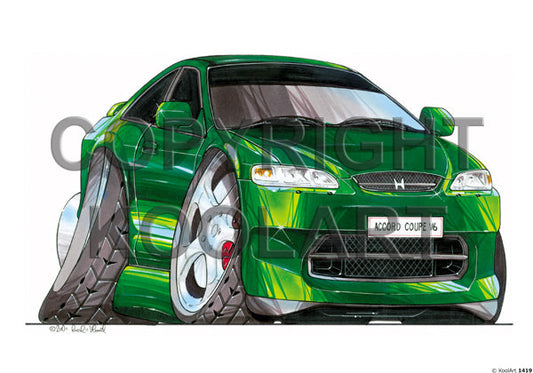 Honda Accord Coupe V6 Green (SKU1419)