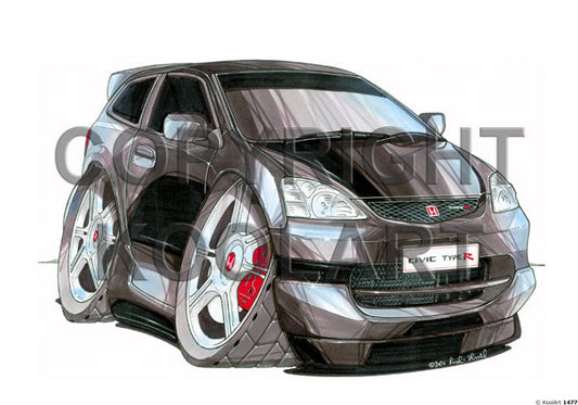 Honda Civic Type R Black (SKU1477)