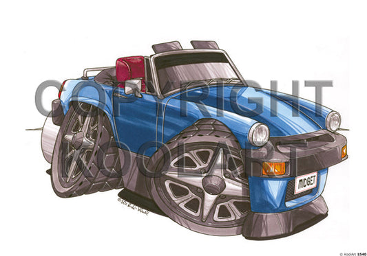 MG Midget Blue (SKU1540)