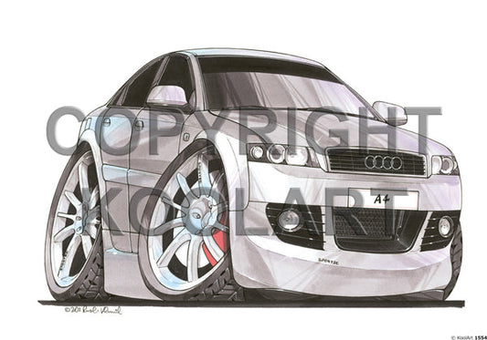 Audi A4 Saloon Silver (SKU1554)
