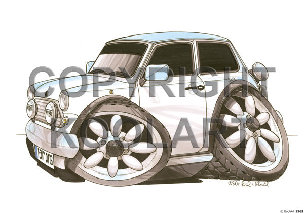 Mini Cooper White (SKU1569)