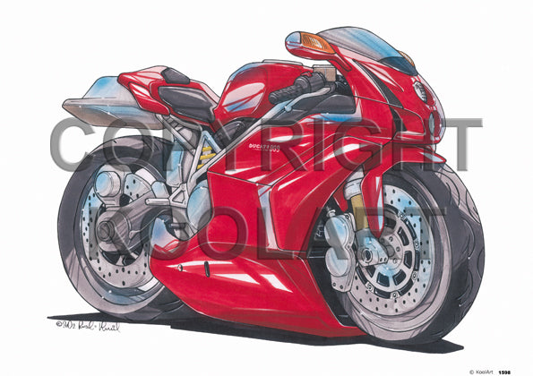 Ducati 999 Red (SKU1598)