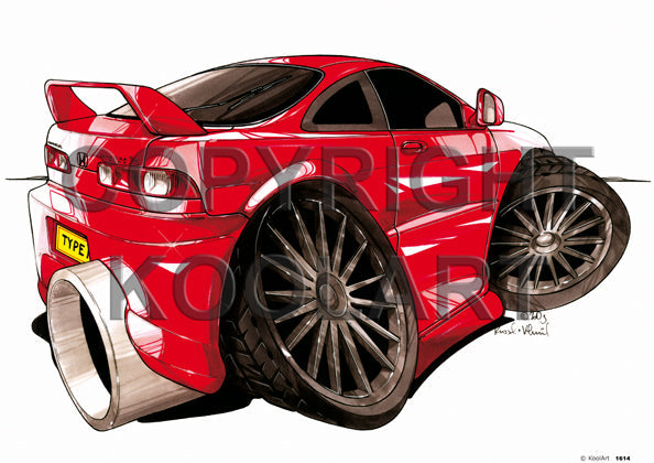 Honda Integra Type R Red (SKU1614)