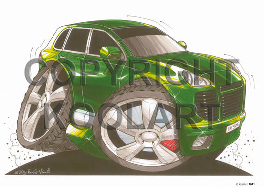 Porsche Cayenne Green (SKU1641)