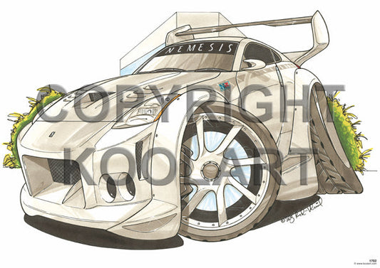 Nissan 350Z Nemesis Silver (SKU1702)