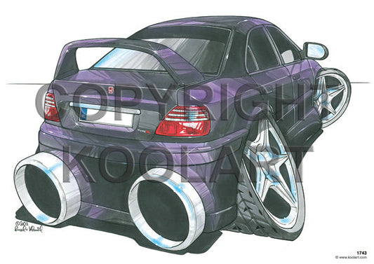 Honda Accord Type R Purple/Black (SKU1744)