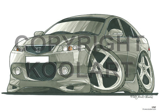 Honda Accord New Grey (SKU1758)