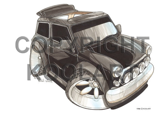 Mini Cooper Black (SKU1764)