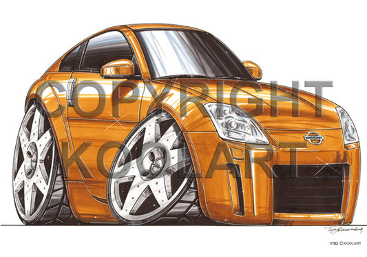 Nissan 350Z Orange (SKU1782)