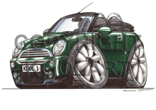 Mini Cooper Cabriolet Green (SKU1786)