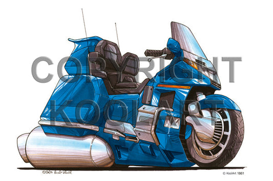 Honda Goldwing Blue (SKU1861)