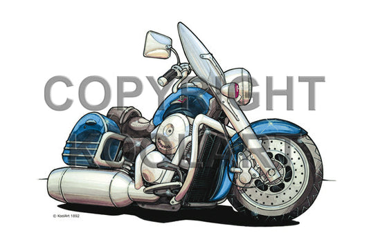 Kawasaki Classic 1500 Blue (SKU1892)