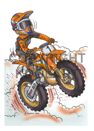 Kawasaki Motocross Orange (SKU1893)