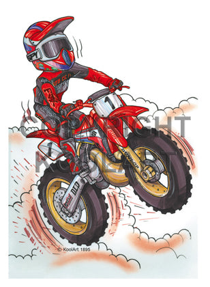 Kawasaki Motocross Red (SKU1895)