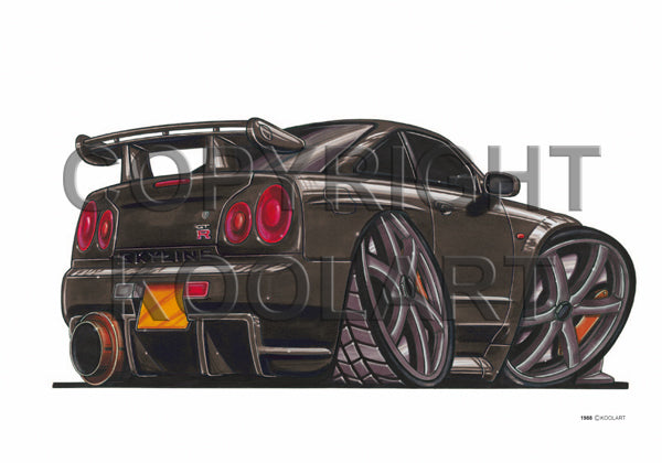 Nissan Skyline Black (SKU1988)