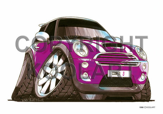Mini Cooper Pink (SKU1998)
