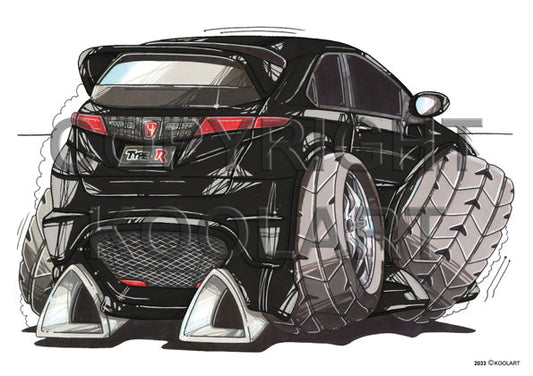 Honda Civic Type R Black (SKU2033)
