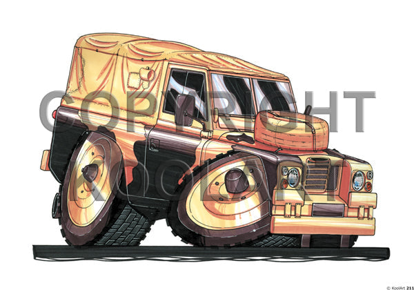 Land Rover Army Style Camouflage Livery (SKU211)