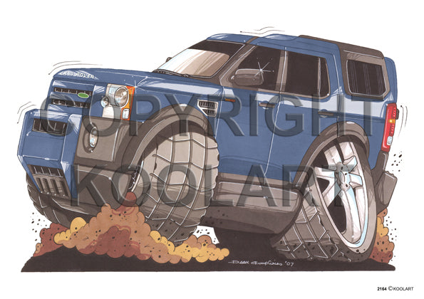 Land Rover Discovery Blue (SKU2164)