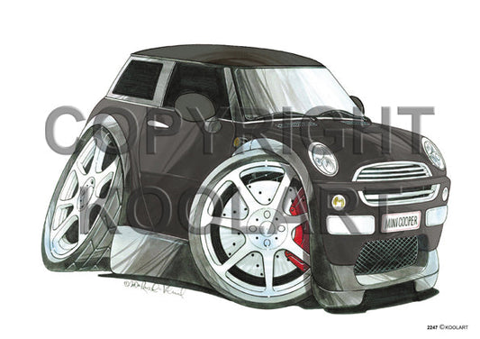 Mini Cooper New Black (SKU2247)