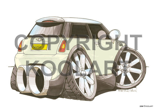 Mini Cooper S White (SKU2290)
