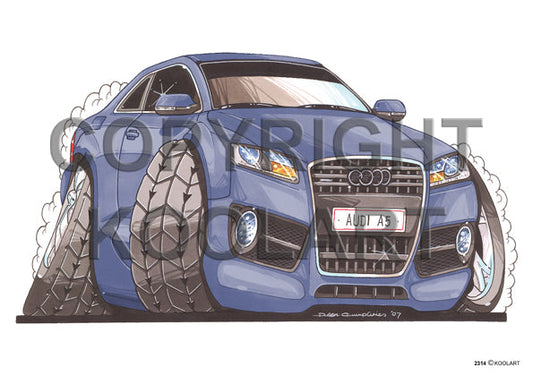 Audi A5 Blue (SKU2314)