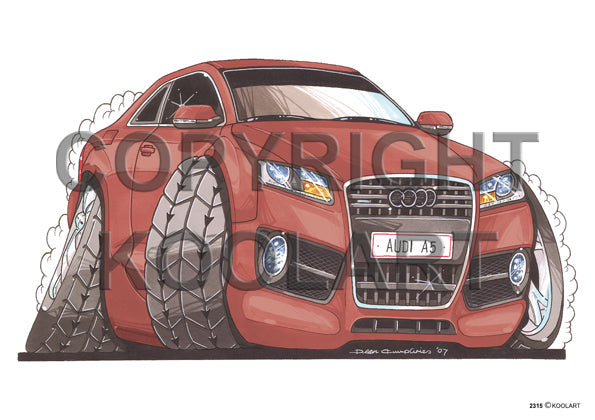 Audi A5 Red (SKU2315)
