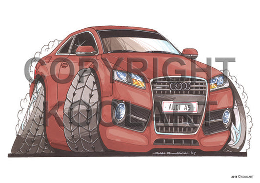 Audi A5 Red (SKU2315)