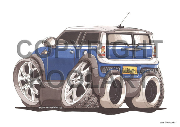 Mini Clubman Blue (SKU2379)